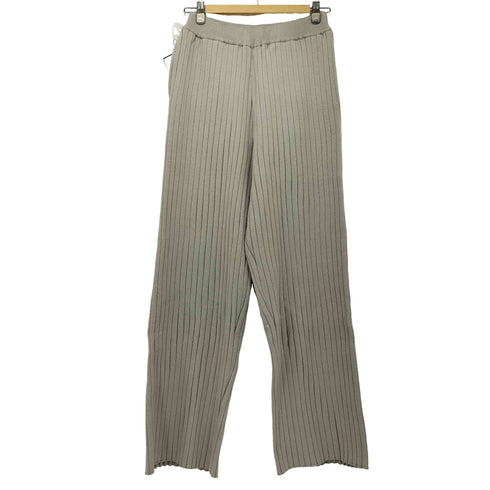 ロクビューティーアンドユースユナイテッドアローズ 6 BEAUTY & YOUTH UNITED ARROWS 24AW リブニット パンツ レディース JPN:38