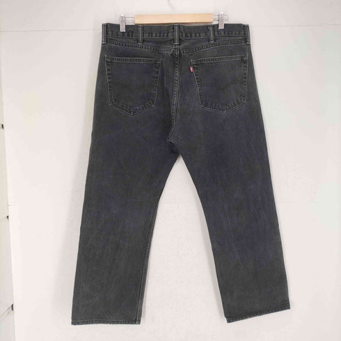 リーバイス Levis ジップフライブラックデニムパンツ メンズ