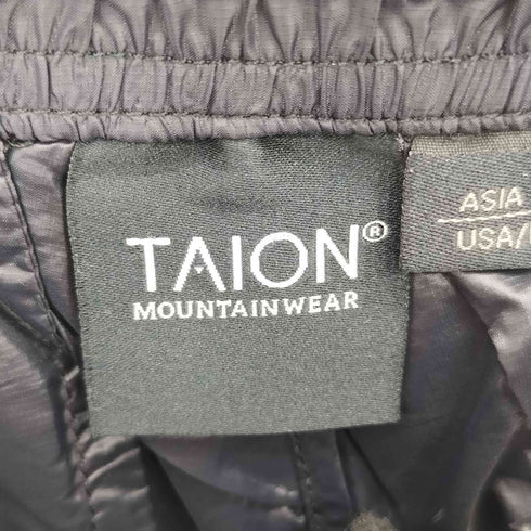 タイオン TAION キルティングデザイン 中綿 パファーショートパンツ ショーツ メンズ L