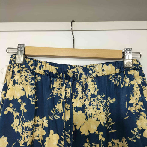 ロクビューティーアンドユースユナイテッドアローズ 6 BEAUTY & YOUTH UNITED ARROWS 24SS SATIN FLOWER PRINT PANTS レディース JPN:36