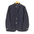 ランバン LANVIN シルク チンストラップ ジップジャケット メンズ B46