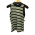 ロクビューティーアンドユースユナイテッドアローズ 6 BEAUTY & YOUTH UNITED ARROWS 22SS MULTI BORDER NO SLEEVE T-SHIRT レディース