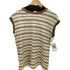 ロクビューティーアンドユースユナイテッドアローズ 6 BEAUTY & YOUTH UNITED ARROWS 22SS COTTON MULTI BORDER NO SLEEVE T-SHIRT レディース