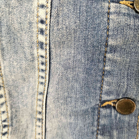 ザラ ZARA スタッズ デニム ジャケット Y2K レディース M