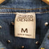 ザラ ZARA スタッズ デニム ジャケット Y2K レディース M