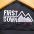 ファーストダウン FIRST DOWN リバーシブルダウンベスト メンズ XL