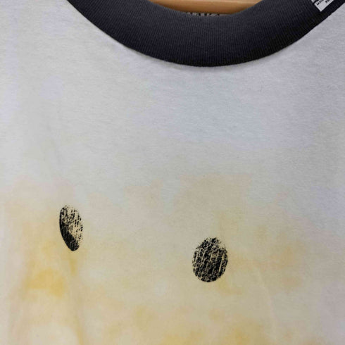 メゾンミハラヤスヒロ Maison MIHARA YASUHIRO 25SS Smily Face Printed Ringer T-shirt メンズ JPN:46