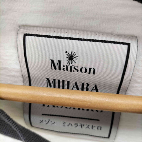メゾンミハラヤスヒロ Maison MIHARA YASUHIRO 25SS Smily Face Printed Ringer T-shirt メンズ JPN:46