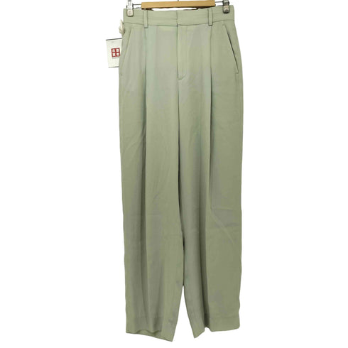 ロクビューティーアンドユースユナイテッドアローズ 6 BEAUTY & YOUTH UNITED ARROWS 25SS GEORGETTE TUCK PANTS レディース JPN:38