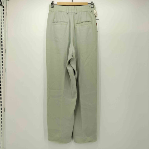 ロクビューティーアンドユースユナイテッドアローズ 6 BEAUTY & YOUTH UNITED ARROWS 25SS GEORGETTE TUCK PANTS レディース JPN:38