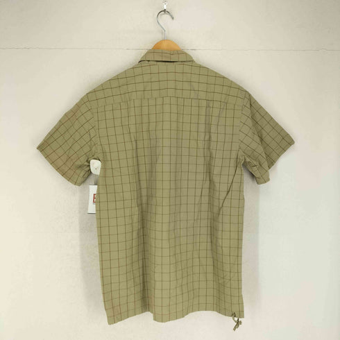 ピーピーエフエム PPFM 00s- 裾ドローコードチェック柄 S/S シャツ メンズ F