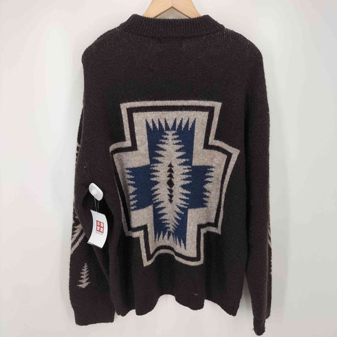 ペンドルトン PENDLETON バックハーディングクルーネックニット メンズ JPN:M
