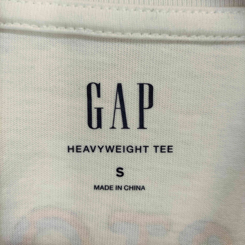 ギャップ Gap 両面プリントクロップドバンドTシャツ メンズ S
