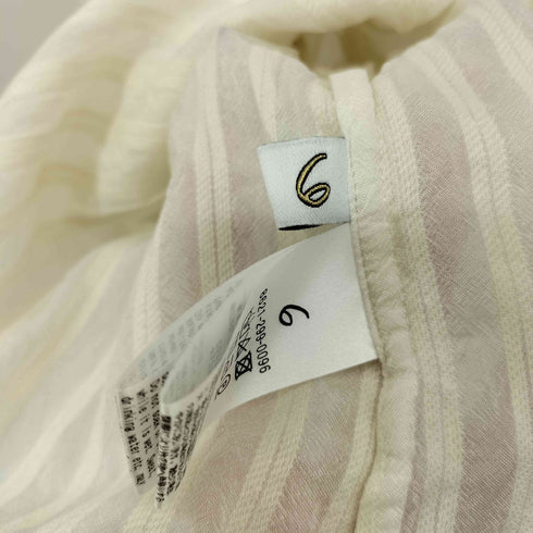 ロクビューティーアンドユースユナイテッドアローズ 6 BEAUTY & YOUTH UNITED ARROWS CUPRA COTTON STRIPE TUNIC レディース