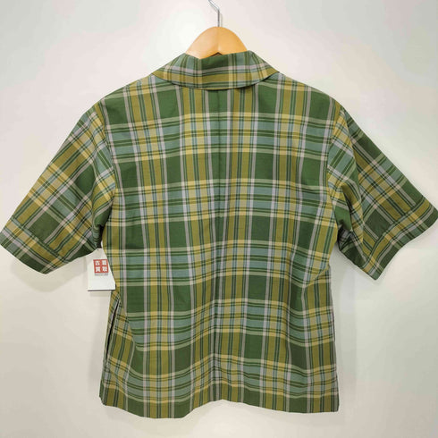 ロクビューティーアンドユースユナイテッドアローズ 6 BEAUTY & YOUTH UNITED ARROWS 21SS CHECK SHORT SLEEVE JACKET レディース JPN:36