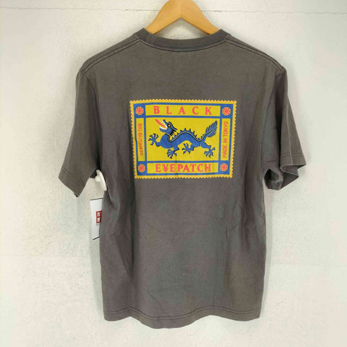 ザブラックアイパッチ THE BLACK EYE PATCH 両面ドラゴンプリントクルーネックTシャツ メンズ S