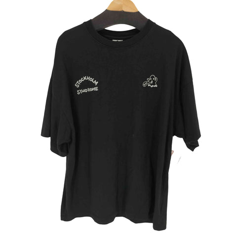 stockholm syndrome プリントクルーネックS/S Tシャツ メンズ ONE SIZE