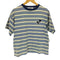 パブリュクス PUBLUX チームロゴワッペンボーダー柄クルーネックTシャツ メンズ S