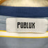 パブリュクス PUBLUX チームロゴワッペンボーダー柄クルーネックTシャツ メンズ S