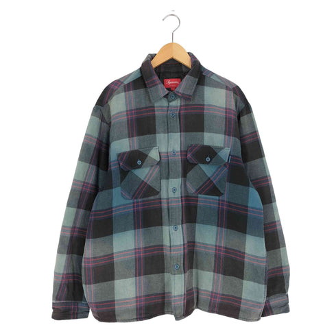 シュプリーム Supreme 20AW Quilted Flannel Shirt メンズ import:L