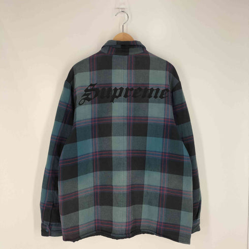 シュプリーム Supreme 20AW Quilted Flannel Shirt メンズ import:L