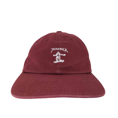 スラッシャー THRASHER GONZロゴ刺繍キャップ メンズ