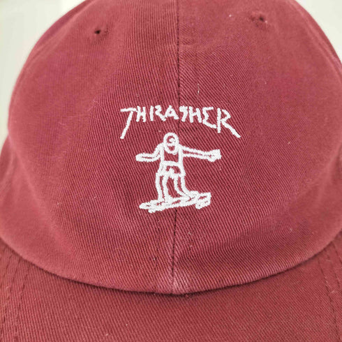スラッシャー THRASHER GONZロゴ刺繍キャップ メンズ