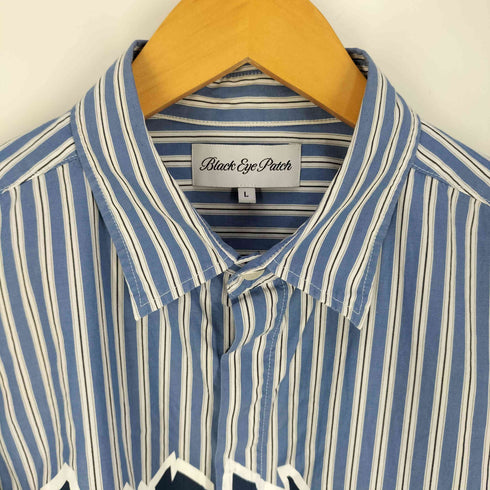 ブラックアイパッチ Black Eye Patch 22SS Beez-Eye Stripe Shirt メンズ JPN:L