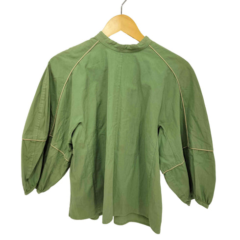 ロクビューティーアンドユースユナイテッドアローズ 6 BEAUTY & YOUTH UNITED ARROWS 24SS COTTON PIPING SHIRT レディース JPN:36
