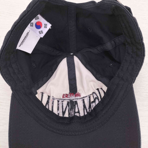 ノーマニュアル NOMANUAL 2C TRUCKER BALL CAP メンズ FREE