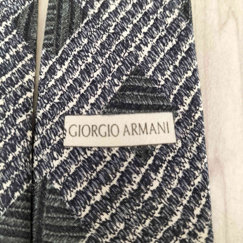 ジョルジオアルマーニ Giorgio Armani 総柄シルクネクタイ メンズ