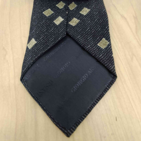 ジョルジオアルマーニ Giorgio Armani 総柄シルクネクタイ メンズ