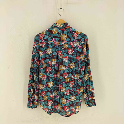 イッティビッティ ITTY-BITTY Vintage Fabric 花柄 コットン レギュラーカラーシャツ メンズ JPN:3