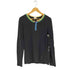 ディーゼル DIESEL レイヤードデザイン L/S ヘンリーネック Tシャツ メンズ import:S