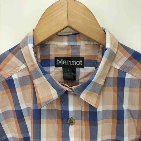 マーモット MARMOT Plain プレイン チェック長袖シャツ レディース JPN:L