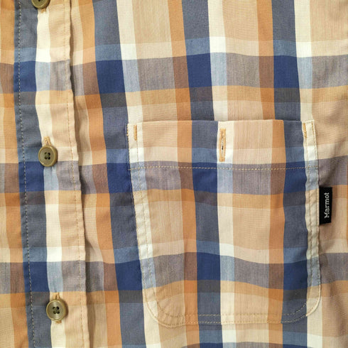 マーモット MARMOT Plain プレイン チェック長袖シャツ レディース JPN:L