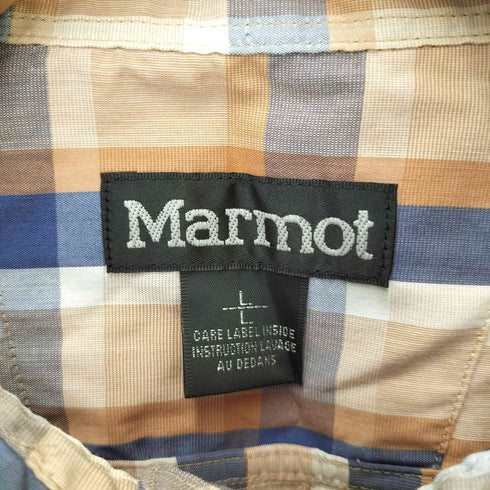 マーモット MARMOT Plain プレイン チェック長袖シャツ レディース JPN:L