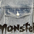 MONSTER 両面プリント デニムジャケット メンズ JPN:S