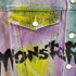 MONSTER 両面プリント マルチカラー デニムジャケット メンズ JPN:M