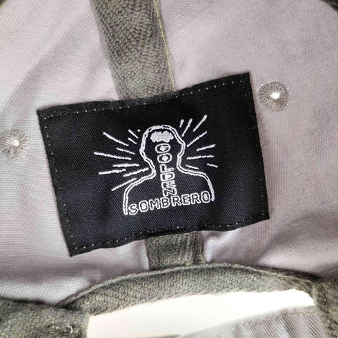 デコー DECHO × ACOMA FUJI RECORDS GOLDEN SOMBRERO Beer with Jesus メッセージ刺繍 6パネル キャップ メンズ