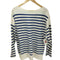 ロクビューティーアンドユースユナイテッドアローズ 6 BEAUTY & YOUTH UNITED ARROWS 21SS RASCHEL BORDER LONG SLEEVE PULLOVER レディース