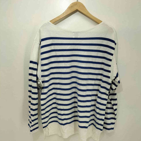 ロクビューティーアンドユースユナイテッドアローズ 6 BEAUTY & YOUTH UNITED ARROWS 21SS RASCHEL BORDER LONG SLEEVE PULLOVER レディース