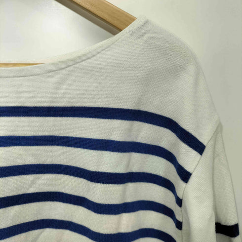 ロクビューティーアンドユースユナイテッドアローズ 6 BEAUTY & YOUTH UNITED ARROWS 21SS RASCHEL BORDER LONG SLEEVE PULLOVER レディース