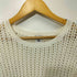 ロクビューティーアンドユースユナイテッドアローズ 6 BEAUTY & YOUTH UNITED ARROWS 21SS MESH LONG SLEEVE KNIT レディース