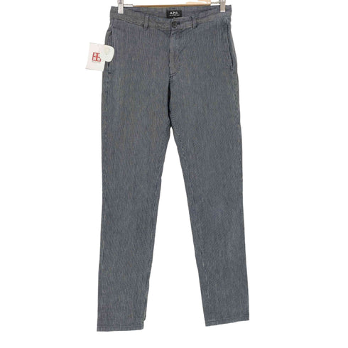 アーペーセー A.P.C. ストライプ テーパードパンツ メンズ JPN:XS