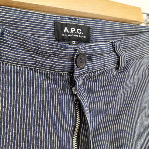 アーペーセー A.P.C. ストライプ テーパードパンツ メンズ JPN:XS