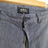 アーペーセー A.P.C. ストライプ テーパードパンツ メンズ JPN:XS