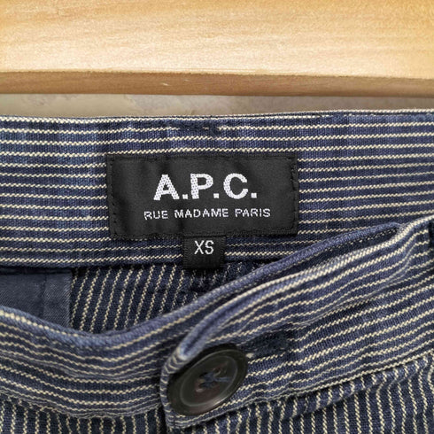 アーペーセー A.P.C. ストライプ テーパードパンツ メンズ JPN:XS