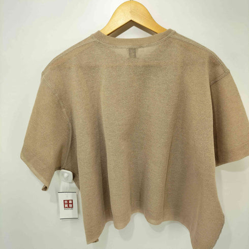 ロクビューティーアンドユースユナイテッドアローズ 6 BEAUTY & YOUTH UNITED ARROWS 21SS SHORT WIDE KNIT PULLOVER レディース