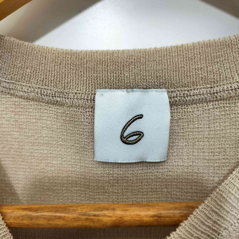 ロクビューティーアンドユースユナイテッドアローズ 6 BEAUTY & YOUTH UNITED ARROWS 21SS SHORT WIDE KNIT PULLOVER レディース